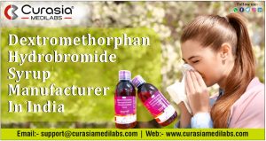 Dextromethorphan hydrobromide syrup Manufacturer in India