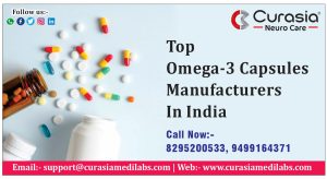 Top Omega 3 Capsules Manufacturers in India
