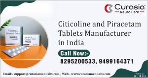 Citicoline and Piracetam Tablets Manufacturer in India