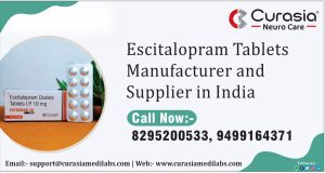 Escitalopram Tablets Manufacturer and Supplier in India